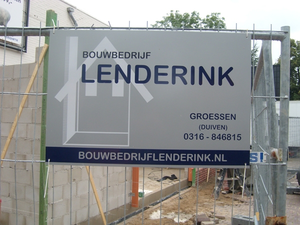 Bouwbord Lenderink