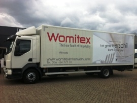 Vrachtwagen Womitex