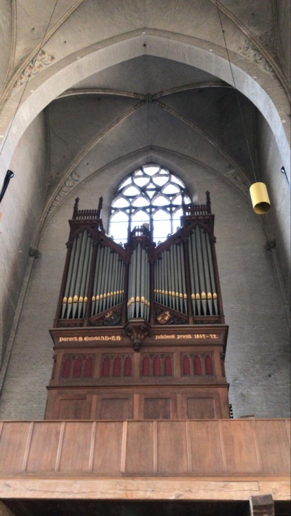 Doek Sint Walburgiskerk orgel