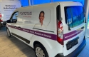 Autobelettering Ford Transit Connect Antonius Ziekenhuis